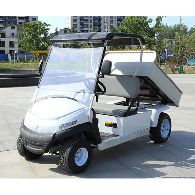 Soporte OEM Carro de golf eléctrico con cama trasera de la cesta y 2 4 6 Vehículos utilitarios de pasajeros Buggy Gran distancia mínima 150-200mm