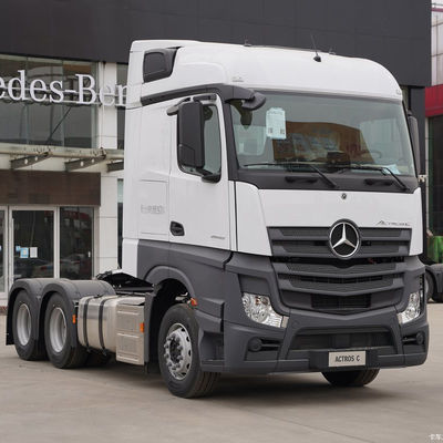 Un buen precio. Camión tractor de cabeza de motor diesel de 530 hp para Mercedes Benz Actros con ABS Sí Euro 6 y alta potencia en línea