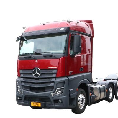 Un buen precio. 10 ruedas 4x2 6x4 Mercedes Ben-z Actros Cargo Trailer Head Camiones en buen estado 0 km Pasajeros usados 2 caballos de fuerza 450 hp en línea