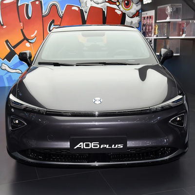 Un buen precio. 160KW Potencia total del motor 2024 Hycan A06 PLUS Versión de lujo eléctrico puro con 520KM de largo alcance y tipo de combustible híbrido en línea