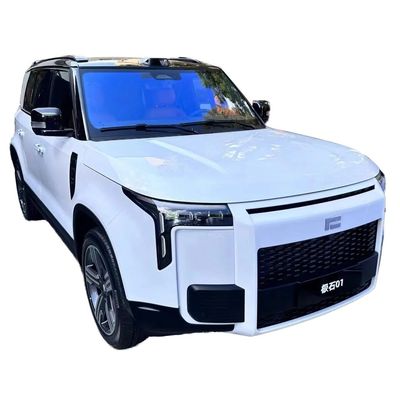 Un buen precio. 2024 Polar Stone 01 Vehículos energéticos Baic Jishi 01 PHEV SUV eléctrico EV Coche 6/7 asientos vehículo híbrido EV Tipo de batería de litio en línea