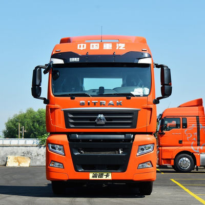 Un buen precio. Sinotruk SITRAK CNG C7H Tractor de segunda mano Trailer Head Truck 6x4 380hp 120 M 3 Truck de cortina Camión pesado sin pantalla táctil en línea