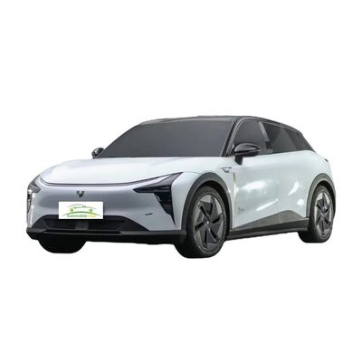 Un buen precio. Largo alcance de crucero 600 km eléctrico puro 544 caballos de fuerza motor dual cuatro ruedas motrices 5 puertas 5 asientos SUV coche Pixel-J ROBO-01 en línea