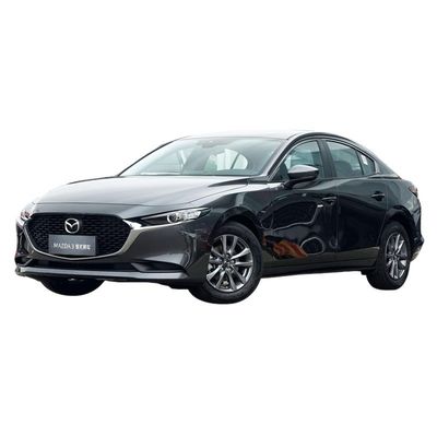 Un buen precio. Changan Mazda 3 Coche compacto de 5 plazas Transmisión manual Vehículo de combustible Luces LED negras Tejido eléctrico Multifunción en línea