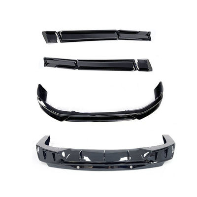 Un buen precio. ABS negro delantero labio lateral falda difusor cuerpo kit BSKT para Lixiang L7 L8 L9 2022-2024 modelo Tipo de cubierta a un precio asequible en línea