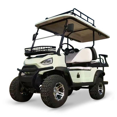 Un buen precio. Camiones de servicio con 2 pasajeros y 48V 5KW motor de corriente alterna Carro de golf de viaje Posición de pie de la cola del carruaje Velocidad máxima ≤30Km/h en línea