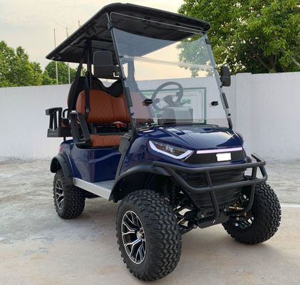 Un buen precio. Carritos de golf de caza chinos de 4 pasajeros con freno de disco trasero en línea