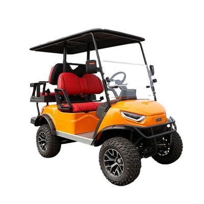 Un buen precio. 4 ruedas eléctricas Club Car Golf Cart Velocidad máxima 30-50Km/h Tipo de combustible eléctrico levantado 4 pasajeros en línea
