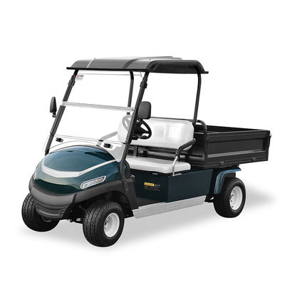 Un buen precio. Mini 2 asientos y cubo de carga 48v Vehículo eléctrico agrícola de utilidad 5.44hp Potencia 18.6mph Max. Velocidad para operaciones agrícolas en línea
