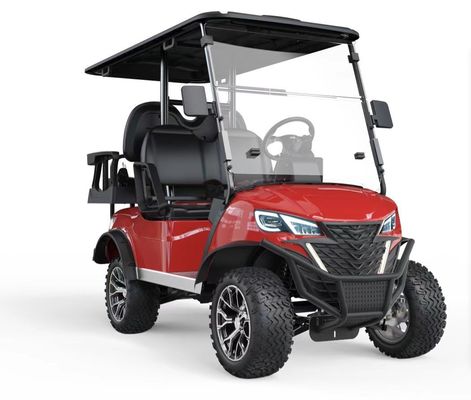 Un buen precio. 4 asientos de todo terreno Hunter Cart Carros de golf eléctricos con diseño levantado y kilometraje de 70-90 km en línea