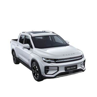 Un buen precio. 2023 Geely Radar Rd6 Ev Pick Up Truck 400Km Batería pura Coche eléctrico Automóvil Auto en color blanco con 2WD Drive en línea