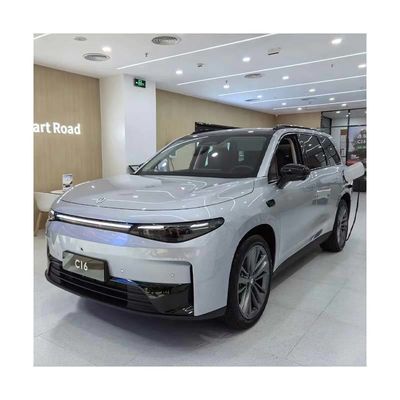 Un buen precio. Leapmotor C16 EV Vehículo energético Potencia máxima 215 292Ps Combustible Potencia eléctrica 520km 5 puertas 6 asientos SUV grande Hybrid EV Car en línea