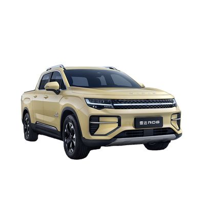 Un buen precio. 2023 2024 Geely Ev Car Radar RD6 4 puertas 5 asientos Pick Up Long Range Electric Pickup Truck 4x4 4wd Coches 5260*1900*1830mm en línea