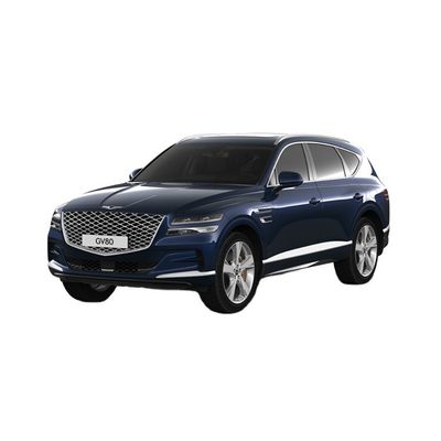 Un buen precio. Hunday Hyun-dai Genesis GV80 Coche eléctrico NEDC 625km LED Sedan cuero personalizado Turbo oscuro ACC hecho vehículo energético en línea