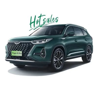 Un buen precio. 2023 Chery Tiggo 8 Pro Energy SUV con Tejido Eléctrico Turbo Combustible Oscuro y Ajuste Eléctrico Espejo retrovisor exterior en línea