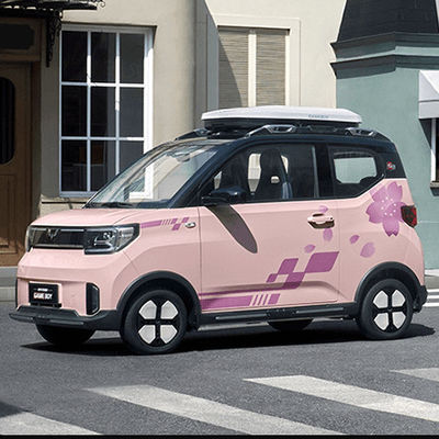 Un buen precio. Mini Family Sports Cars 2023 Wuling Mini EV Coches eléctricos en eléctrico puro con potencia máxima de 30kW 41Ps en línea