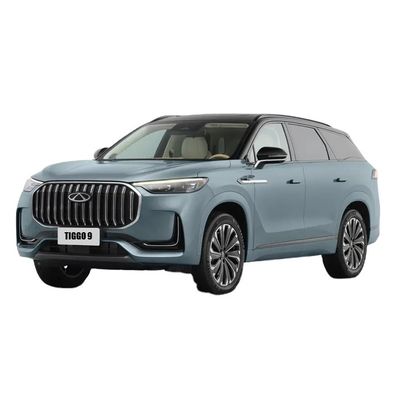 Un buen precio. 2024 Chery Tiggo 9 SUV de tamaño mediano Vehículo de gasolina Caja de cambios automática Dirección izquierda Control de velocidad 7 asientos TPMS incluido en línea