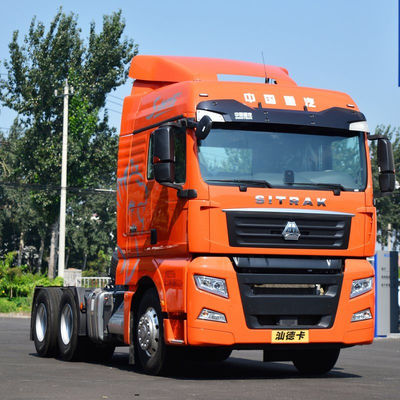 Un buen precio. Sinotruk SITRAK C7h G7 camión tractor 6x4 4x2 cabeza Uesd GNC en Pakistán cámara de metal Cummins 7585 * 2496 * 3745MM media fila en línea