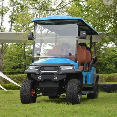 Un buen precio. Radius mínimo de giro 5,25 m Elevado 2 4 6 asientos eléctricos Batería de litio Carro de golf de caza Golf Buggy coche con DOT CEE en línea