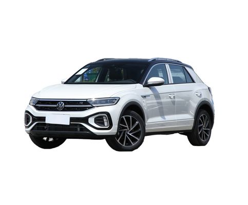 Un buen precio. 2024 T-ROC Compacto SUV de 5 asientos Vehículo de gasolina Cambio hacia adelante Número 7 Gas de combustible / gasolina DSG Automóvil 300TSI en línea