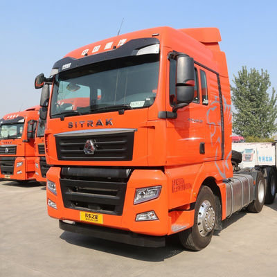 Un buen precio. Cummins Motor 2024 Sitrak G7 Camión pesado 6*4 Dirección izquierda 6x4 Euro V 430HP 0km Camión tractor usado para el rendimiento en línea