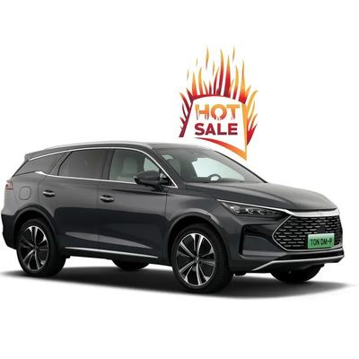 Un buen precio. 2023 BYD Tang Ton DM-p PHEV de 7 plazas rojo-negro con 215 km de alcance desde el vehículo eléctrico en línea