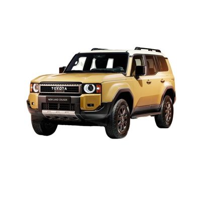 Un buen precio. 2024 Toyota Land Cruiser Prado 4WD Japón V6 2.4T 3.0T Motor Asientos de cuero izquierdo Persona fuerte Radar delantero 6 trasero 6 en línea