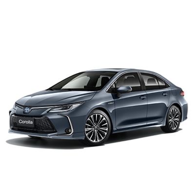 Un buen precio. 2024 To-yota Coro-lla Híbrido 1.8L Motor Caja de cambios automática Dirección derecha Asientos de tejido de automóvil Sistema de entretenimiento de automóviles neumáticos R16 en línea