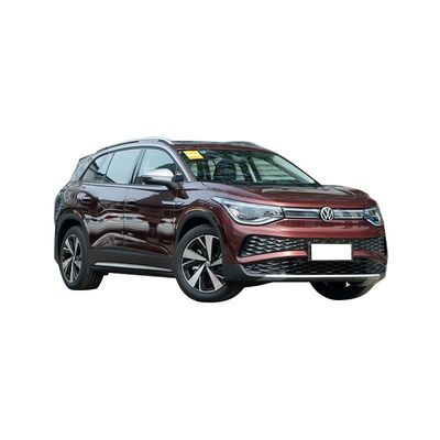 Un buen precio. Vehículo eléctrico pequeño Vw ID6 2023 EV RHD Coche con SUV eléctrico de 7 plazas y batería de litio ternario en exterior blanco en línea