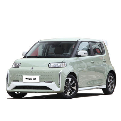 Un buen precio. Pure Electric 48 caballos de fuerza ORA White Cat 305km Rango 4 asientos Hatchback Vehículo energético 0km Mini coche eléctrico usado Adulto en línea