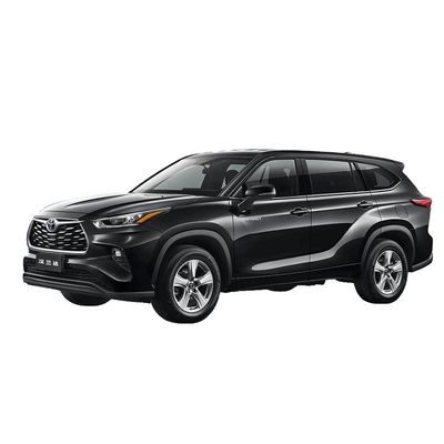 Un buen precio. 2023 2024 Automóvil de gasolina To-yota Highlander Tracción en las cuatro ruedas Siete plazas Coches de lujo de combustible Motor 141 kW Perfecto para familias en línea